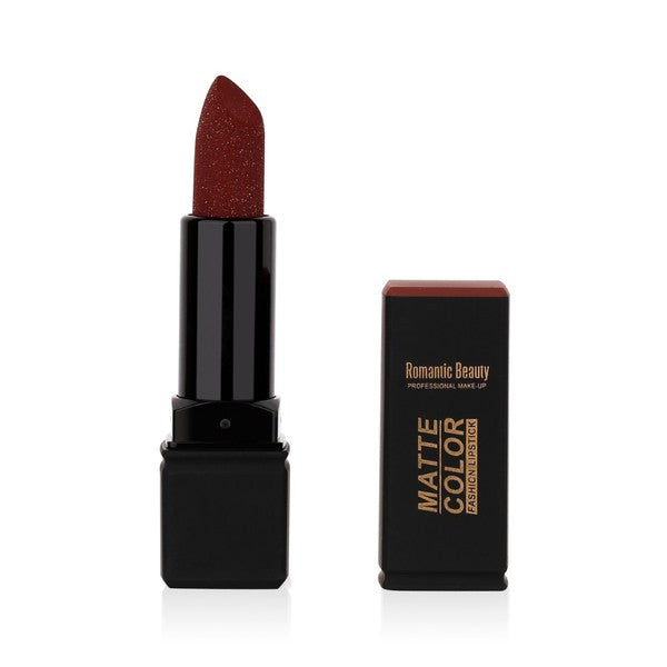 Sparkle Glitter 6 Brown Tones Matte Lipstick