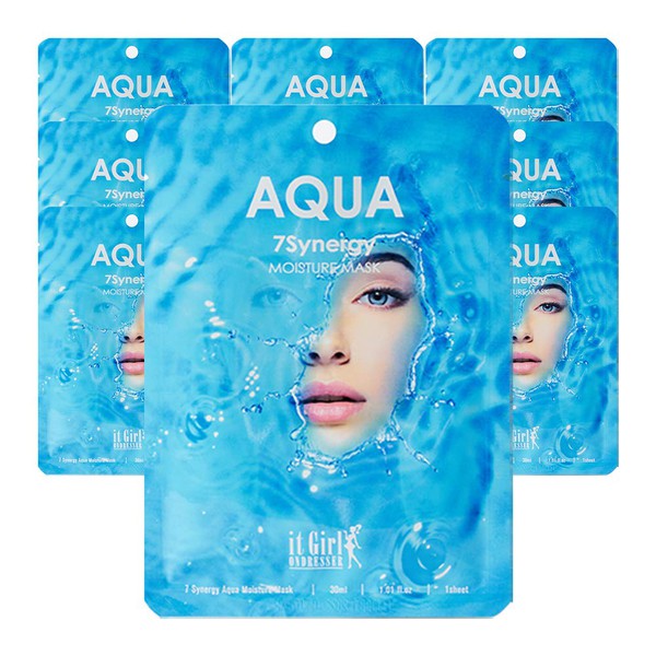 10 Pack-Aqua 7 Synergy Impact Mask