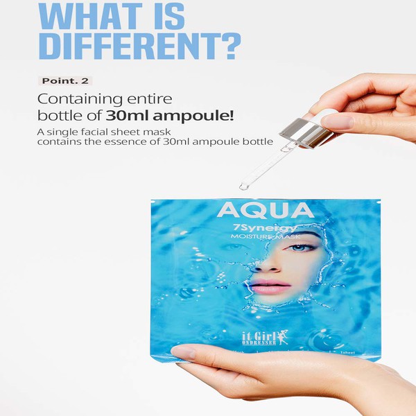 10 Pack-Aqua 7 Synergy Impact Mask