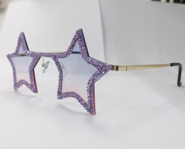 Star Rhinestone Sunglasses G0248