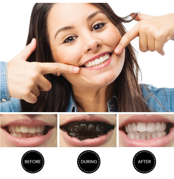 coconut shells activated carboon teeth whitening organic natural bamboo charcoal toothpastle powder whitening teeth