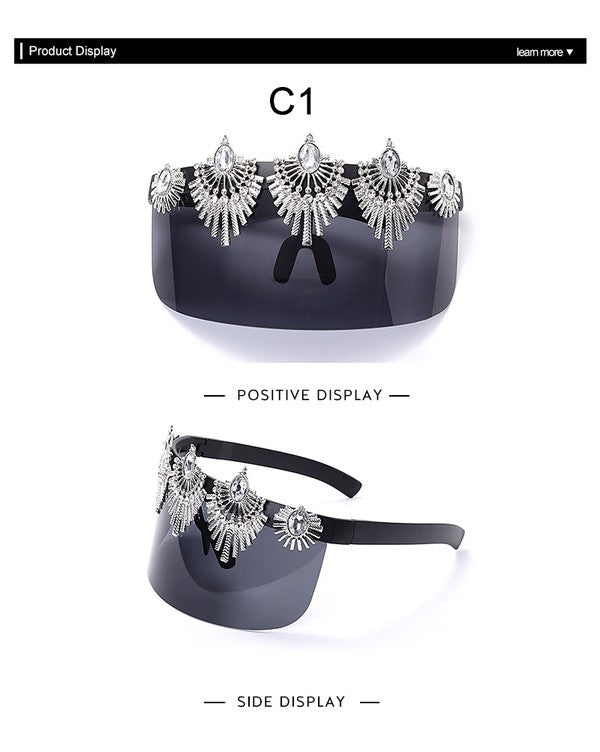 Handmade Floral Goggles Sunglasses G0281