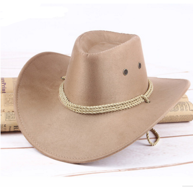 Summer men's sun hat, western cowboy hat, riding hat, camping, outdoor hat, hat, hat.