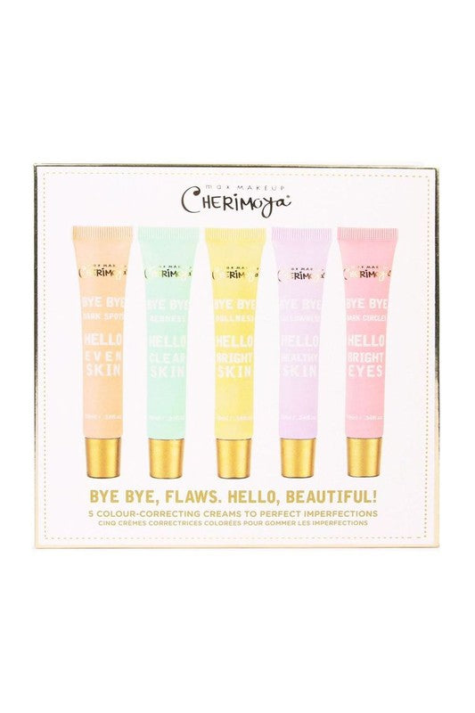 Bye Bye Flaws 5 Color Correcting Creams Box Set