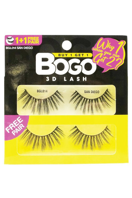 BOGO Two Pairs 3D Eyelashes