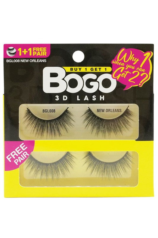 BOGO Two Pairs 3D Eyelashes