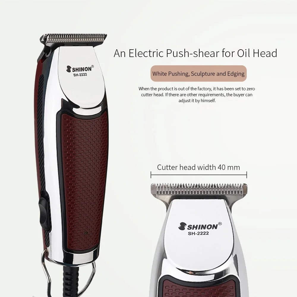 Professional Wired Hair Clipper & Trimmer