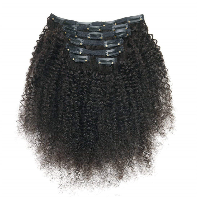 African curly hair clip 7-piece set