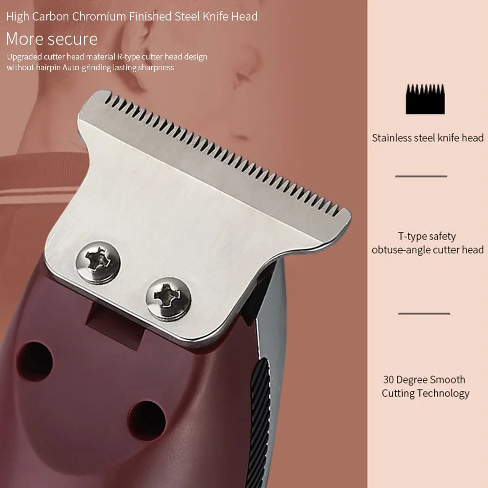 Professional Wired Hair Clipper & Trimmer