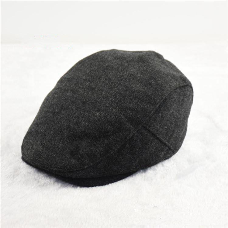 Beret suede cap