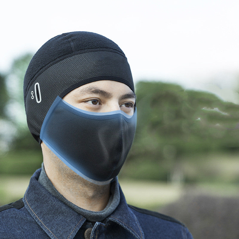 Motorbike Shield Bib To Protect The Face From The Wind